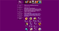 Desktop Screenshot of emrecruitment.co.uk