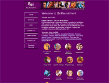 Tablet Screenshot of emrecruitment.co.uk